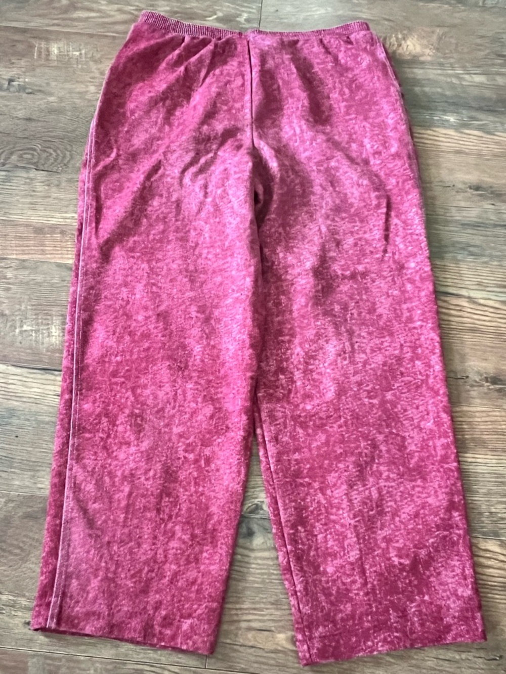 💎🗝️VINTAGE🗝️💎 Red Marled Straight Leg Pants - Picture 3 of 7